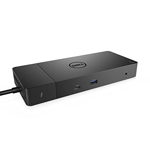 Dell Wd19Tb Usb-C Docking Station 180W Wd19Tb, Wired, 0Wd19Tb (180W Wd19Tb, Wired, Thunderbolt 3, 2.0B, Usb Type-C, 10,100,1000 Mbit/S, Black)