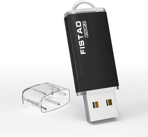 Chiavetta Usb 2.0 32Gb, Pen Drive Memoria Stick Flash Drive Thumb Drive Per Pc, Laptop, Ecc