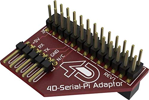4D Systems 4D Serial Pi Adaptor Entwicklungsboard 1 Pezzo