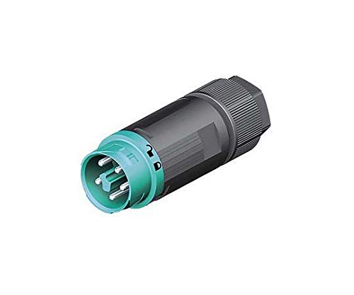 Wieland 46.052.4553.6 Rundstecker Stecker, Gerade Gesamtpolzahl: 4 + Pe Serie (Rundsteckverbinder):