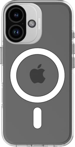 Decoded Custodia Trasparente Trasparente Per Iphone 16E, 100% Materiale Riciclato, Anti-Ingiallimento, Compatibile Con Magsafe, Protezione Contro Le C