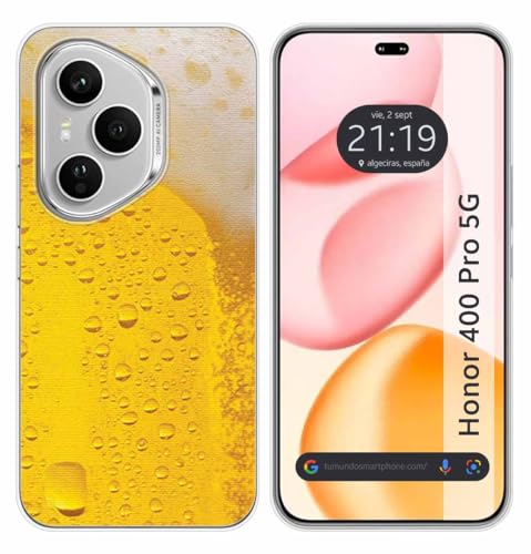 Custodia In Silicone Per Huawei Honor 400 Pro 5G Design Birra Disegni