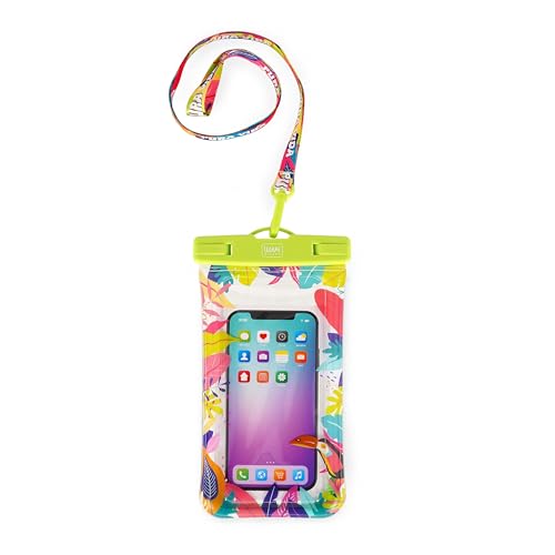 Legami - Custodia Impermeabile Cellulare, Custodia Galleggiante Per Smartphone, Waterproof Pouch, Chiusura Ermetica, Touch Screen, Cover Subacquea Sch