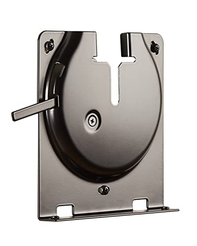 Sanus Supporto Da Parete Per Amplificatore Sonos - Design Sottile Nero Con Serratura Per La Sicurezza - Staffa A Basso Profilo Per Montaggio In Qualsi