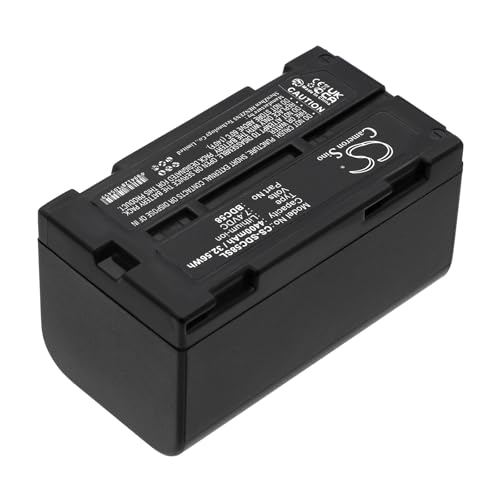 Techtek Batterie 4400Mah Compatibile Con [Sokkia] Cx, Cx Total Stations, Cx-101, Cx-103, Dx Series Total Stations, Es, Fx Total Stations, Gnss Receive