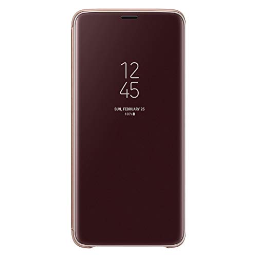 Samsung Galaxy S9+ Clear View Standing Cover, Gold