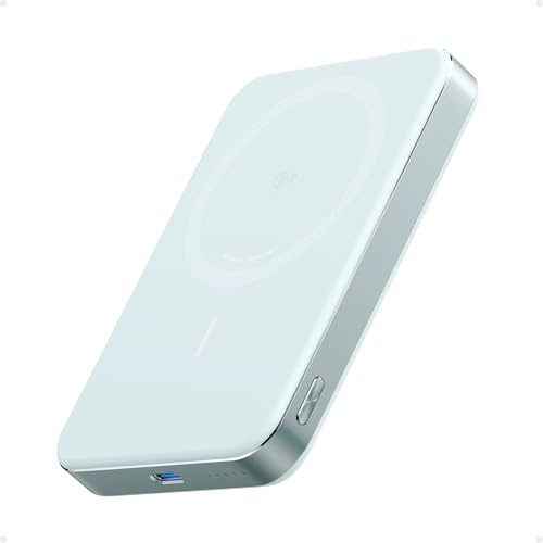 Anker Maggo Power Bank, Batteria Magnetica Da 10000Mah, Portatile E Ultra-Sottile, Compatibile Con Magsafe Ultra-Rapido, Certificato Qi2 Da 15W, Desig