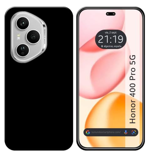 Custodia In Silicone Gel Tpu Nera Per Huawei Honor 400 Pro 5G