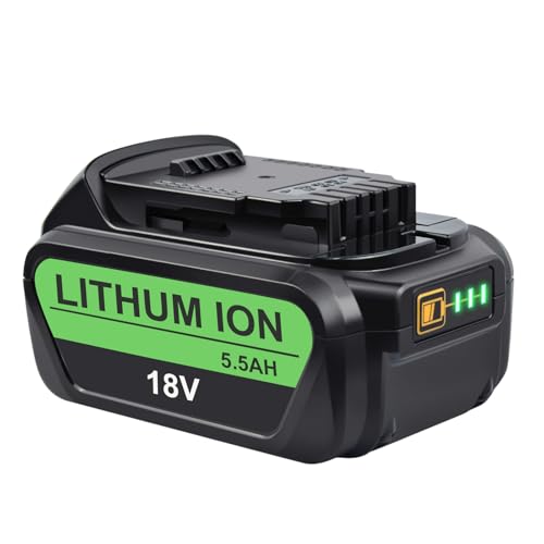 Iprize 18V 5500Mah Agli Ioni Di Litio Batteria Di Ricambio Per Dewalt Batteria 18V Dcb184 Dcb180 Dcb181 Dcb182 Dcb200 Dcb201 Dcb204
