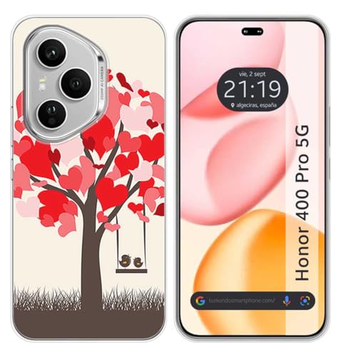Custodia In Silicone Per Huawei Honor 400 Pro 5G Motivo Uccellini Disegni