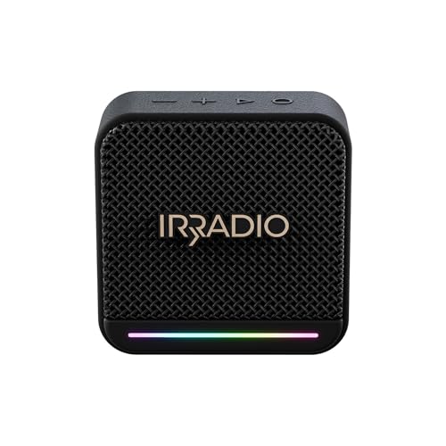 Irradio Ir-M3 Classic, Cassa Bluetooth, Wireless E Compatto Con Driver Full Range, Subwoofer Passivo, Illuminazione Led Rgb, Batteria Da 2000Mah, Impe