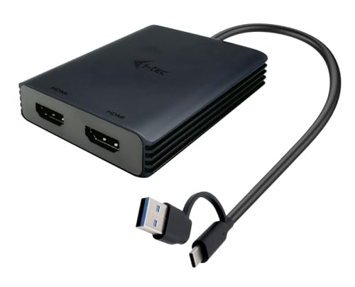I-Tec Usb-A/Usb-C Dual 4K Hdmi Videoada.