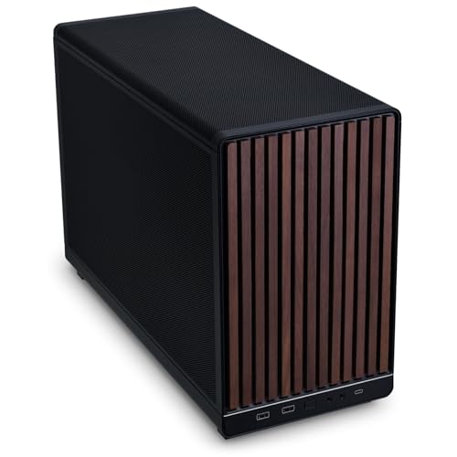 Lian Li A3-Matx Micro Tower Nero, Legno