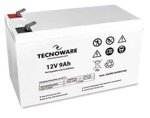 Tecnoware Power Battery 12V 9Ah Faston 6,3 Mm
