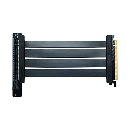 Phanteks Pci-E 4.0 X16 Riser Flachband-Kabel, 90 Grad, 22Cm - Nero