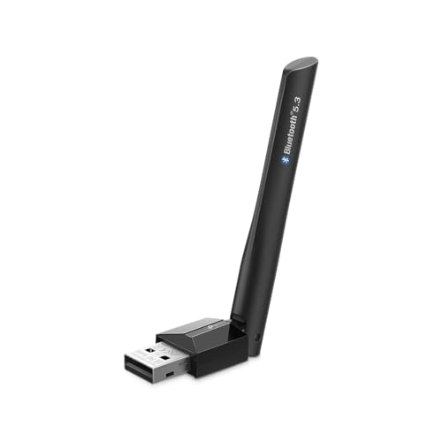 Tp-Link Ub500 Plus Adattatore Usb Bluetooth A Lungo Raggio Per Pc, Adattatore Usb Bluetooth 5.3, Antenna Multidirezionale Regolabile, Connettività Wir
