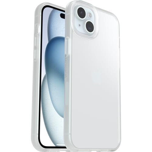 Otterbox Cover Per Iphone 15 Plus/14 Plus React Series, Resistente A Shock E Cadute Fino, Cover Ultrasottile, Testata A Norme Mil-Std 810G, Trasparent