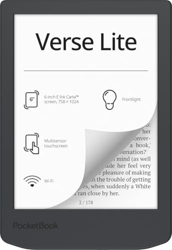Pocketbook Verse Lite - Midnight Grey Dach-Version (Pb619-T-Ww-B)