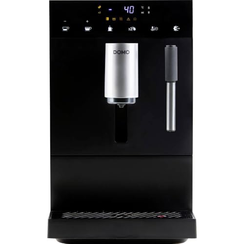 Machine A Expresso Automatique Avec Broyeur - Domo - Do1150K - 1350 W - 19 Bar - 125 G Café - Noir