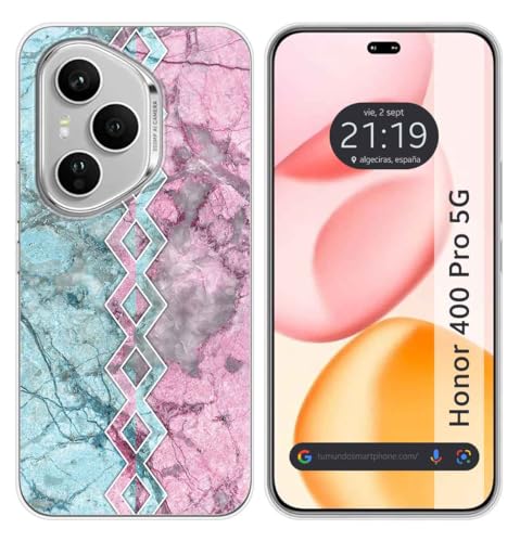 Custodia In Silicone Per Huawei Honor 400 Pro 5G Design Marmo 08 Disegni