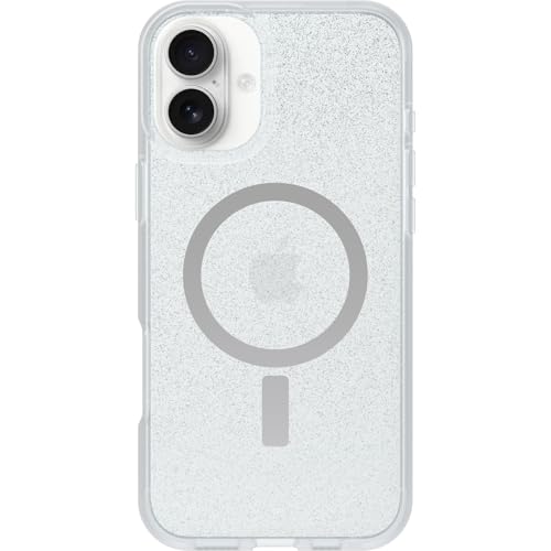 Otterbox Cover Per Iphone 16 Plus React Series Magsafe, Resistente A Shock E Cadute Fino, Cover Ultrasottile, Testata A Norme Mil-Std 810G, Stardust/T