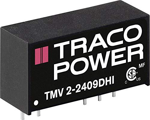 Tracopower Tmv 2-2409Dhi Dc/Dc-Wandler, Print 24 V/Dc 9 V/Dc, -9 V/Dc 112Ma 2W Anzahl Ausgänge: 2 X