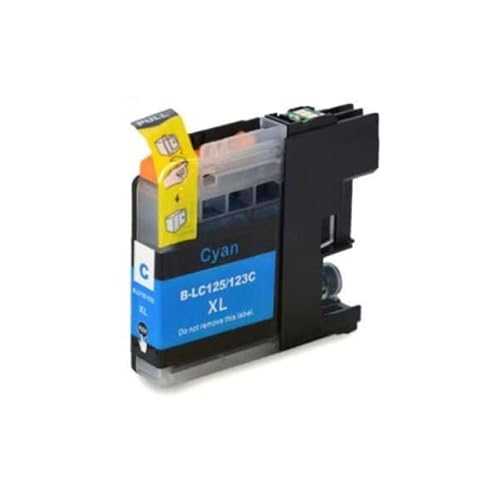 Brother Lc125Xl Ciano Cartucce D'Inchiostro Generico - Sostituisce Lc125Xlc