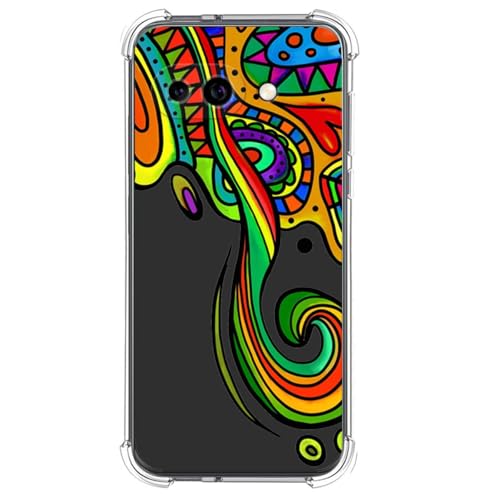 Custodia In Silicone Antiurto Per Google Pixel 9A 5G Design Colori Disegni