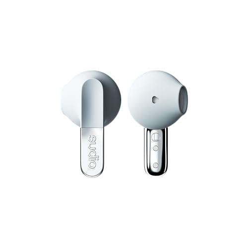 Sudio N3 Steel Blue - Gli Auricolari Per Il Giorno E La Notte. Lunga Autonomia Di 5,5 Ore, 30 Ore In Totale, Impermeabili, Microfoni Migliorati Per Ri