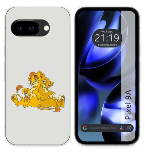 Custodia In Silicone Per Google Pixel 9A 5G Motivo Leoni Disegni