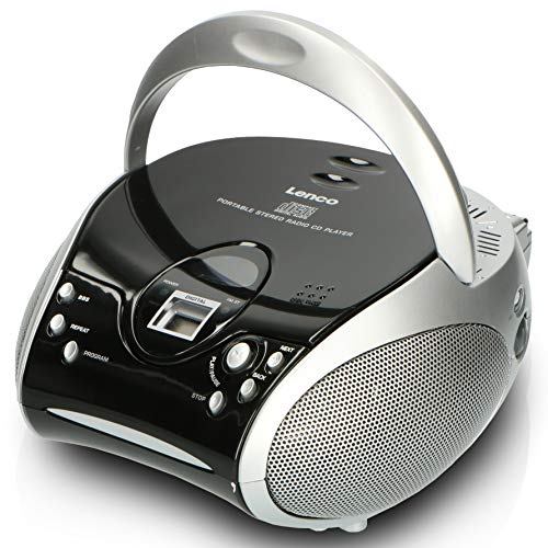 Lenco Scd-24S Stereo Portatile Con Radio E Lettore Cd