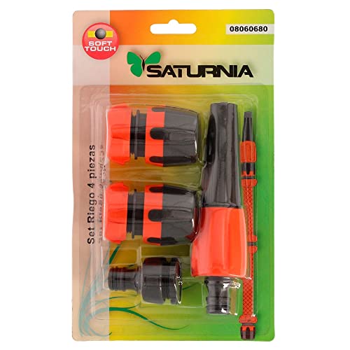 Saturnia Set Riego Soft Touch 4 Piezas