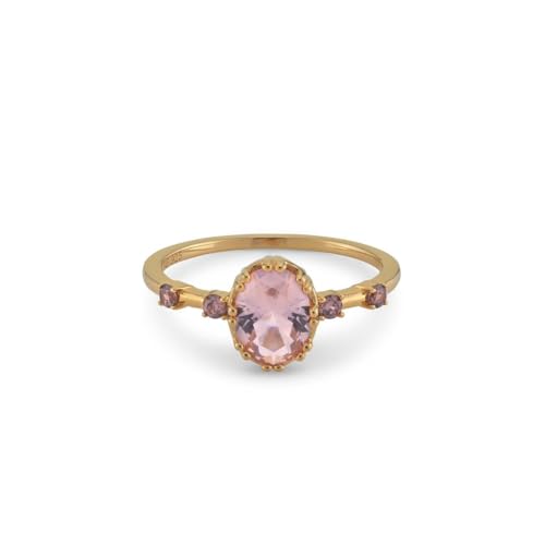 24Kae Bague Avec Pierres Colorées – 12433Y | Femmes | Oxyde De Zirconium En Or