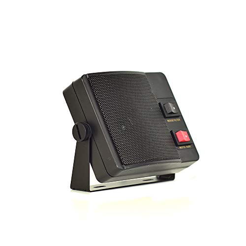 Albrecht Altoparlante Esterno Cb 905 Con Filtro Integrato Codice 7120, Nero