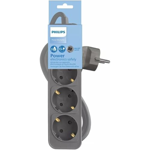 Ciabatta Prese 3 Prese Con Interruttore Philips Chp2134G/12 - Marca: Philips - Ean: 4895229151048