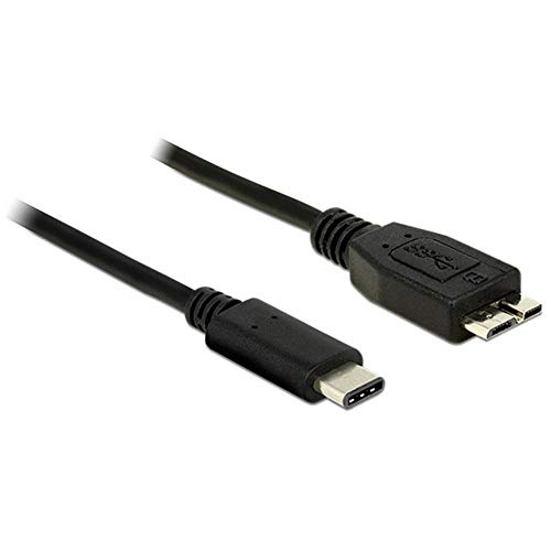 Delock Cable Usb3.1 -C - Micro B M/M 1.00M Negro