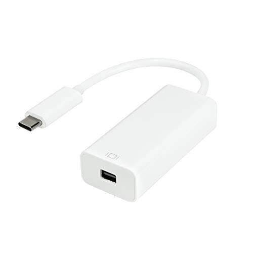Logilink Ua0360 Adaptador De Cable De Vídeo 0,15 M Usb Tipo C Mini Displayport Blanco