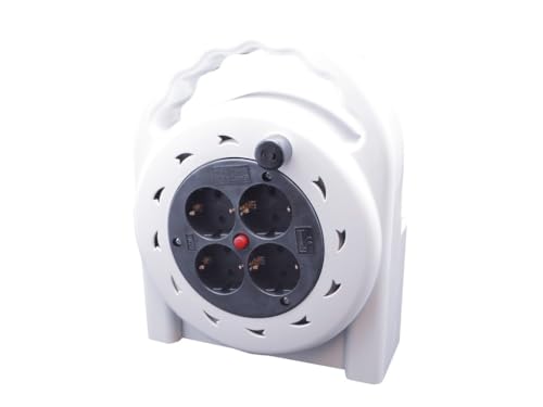 Estensibile Anti Shock 10 M, 3 X 1,5 Mm². Ideale Per Uso Esterno, Garantisce Sicurezza E Durata Nei Collegamenti Elettrici Prolungati. Perfetto Per Pi