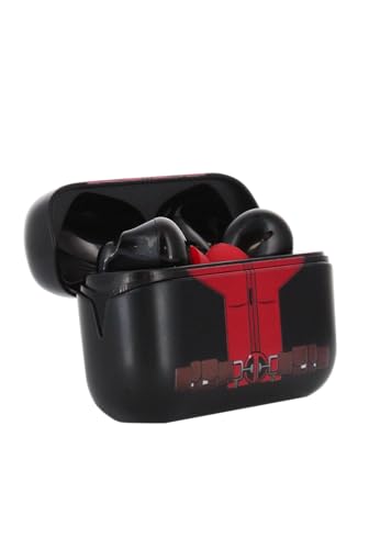 Cable Guys Buds - Marvel Deadpool Buds Wireless Earbuds Small Tech Accessories For Phone (Iphone, Samsung, Google Pixel)