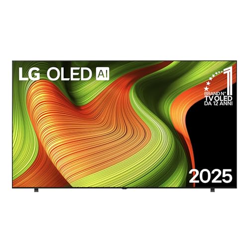 Lg Oled Ai B5 Tv 83 Pollici, Smart Tv 4K, Processore Α8 Gen2, Webos Con Ai, Dolby Vision E Atmos, Gaming Con Vrr, Gsync E Freesync 4K@120Hz, 4 Hdmi 2.