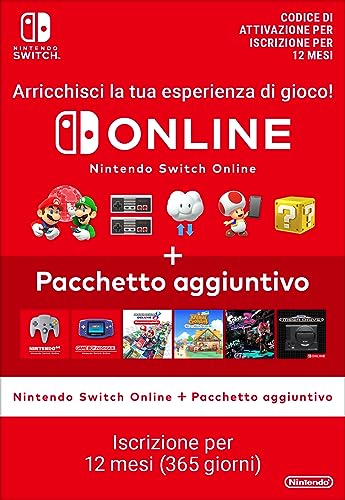 Nintendo Switch Online + Expansion Pack (Individual Membership) - Standard | Nintendo Switch - Codice Download