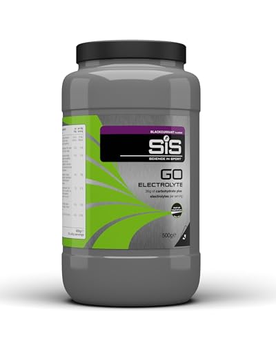 Science In Sport Go Elettroliti In Polvere 500G Ribes Nero - Bevanda Sportiva Vegana, Polvere Isotonica Per Riequilibrare I Livelli Di Elettroliti E L