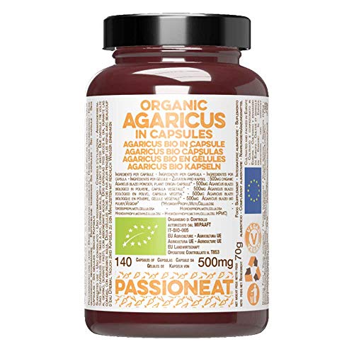 Agaricus Blazei Bio Europeo In Capsule Veg - 140 Capsule Da 500Mg