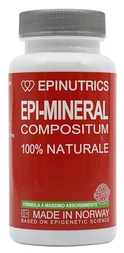Epinutrics - Epi-Mineral Compositum, 60 Capsule, 100% Naturale, 100% Vegan Con Ortica, Erbe Mediche, Alga Norvegese