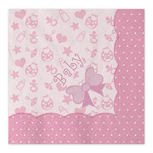 Tovaglioli Baby Girl 16Pz 33X33