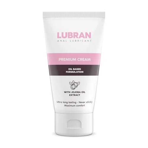 Intimateline | Lubran - Crema Fluida Lubrificante E Dilatante A Base Oleosa Per Sesso Anale, Con Jojoba E Calendula (50 Ml (Confezione Da 1))