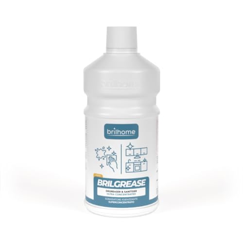 Bh0210 - Brilhome - Brilgrease - Sgrassatore E Igienizzante Superconcentrato - 750 Ml