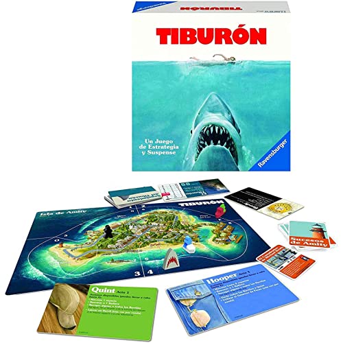 Ravensburger Squalo, Gioco Da Tavolo, Versione Spagnola, 2-4 Giocatori, Età Consigliata 12+ (26830)