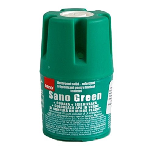 Sano Green Water Wc - Detergente Per Wc E Tablet, A Lunga Durata, 150 G, Confezione Da 1