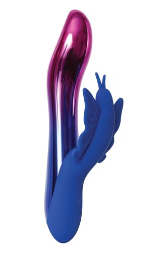 Evolved Firefly Chrome & Silicone Multi Funzione Ricaricabile Vibratore Impermeabile